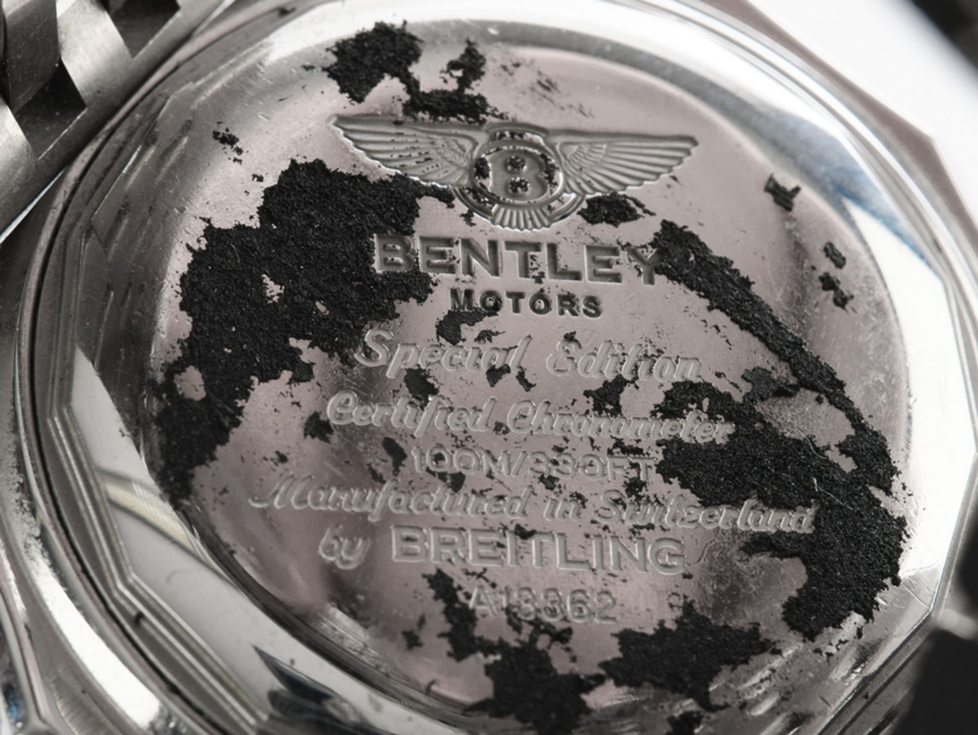 Herrenarmbanduhr, Breitling Bentley GT, 2007, Automatikchronograph, Ref. A13362, Stahl, Gehäuse 50  - Bild 8 aus 12