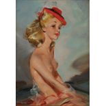 Domergue, Jean-Gabriel (Bordeaux 1889 - 1962 Paris, Studium an der KA Paris, zuerst als Landschafts