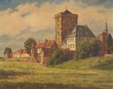 Möhren, Jean (Elberfeld 1876 - 1958, Schüler von Anton Janke, deutscher Maler von Landschaften und 
