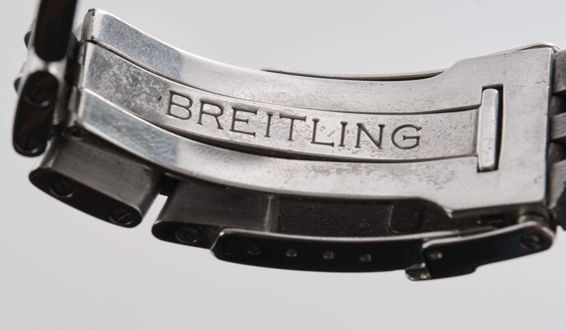 Herrenarmbanduhr, Breitling Bentley GT, 2007, Automatikchronograph, Ref. A13362, Stahl, Gehäuse 50  - Bild 9 aus 12