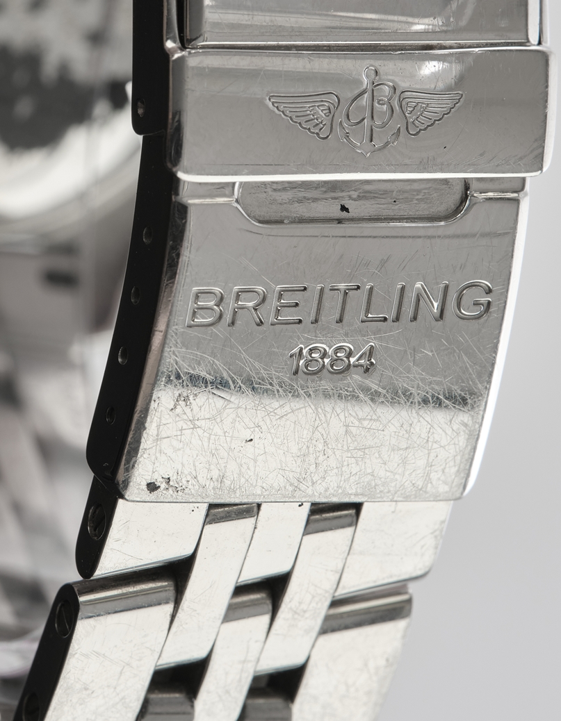 Herrenarmbanduhr, Breitling Bentley GT, 2007, Automatikchronograph, Ref. A13362, Stahl, Gehäuse 50 - Image 7 of 12