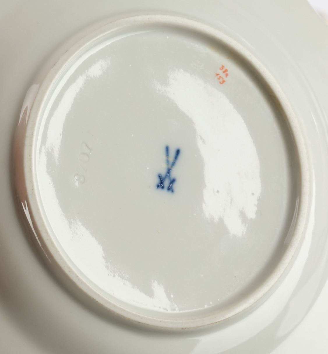 Kaffee- und Mokkaservice, 56-tlg., Meissen, Schwertermarke, 2. Wahl (wenige Teile 1. Wahl), Relief - Image 2 of 4