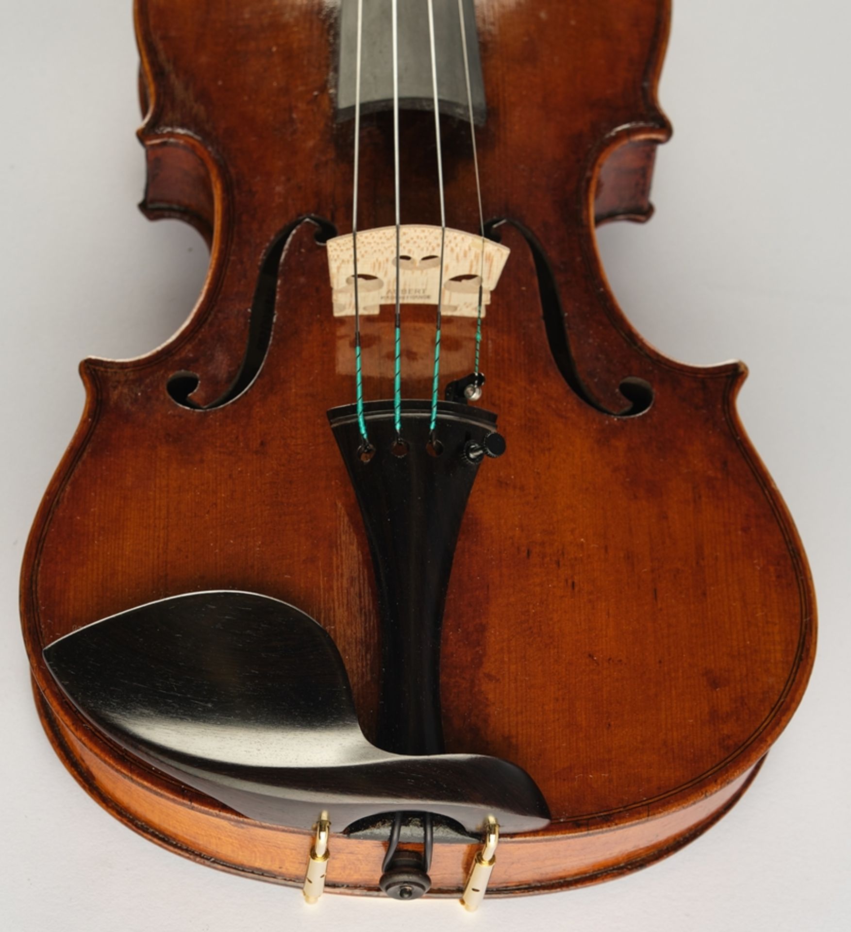 Violine, Wien, dat. 1810, Franciscus Geissenhof (1753 - 1821), im Korpusboden auf einem Etikett bez - Image 7 of 8