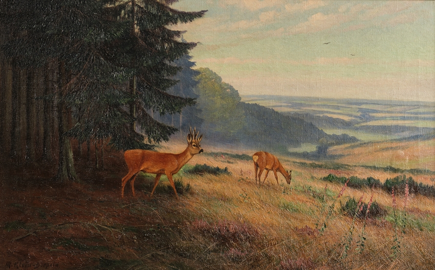 Klein von Diepold, Maximilian (Wilhelmshöhe 1873 - 1949 Dornburg, in Düsseldorf tätiger Landschafts
