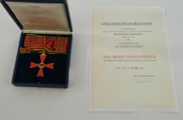 Großes Verdienstkreuz des Bundesverdienstordens, Ausführung Steinhauer & Lück, Lüdenscheid, Buntmet