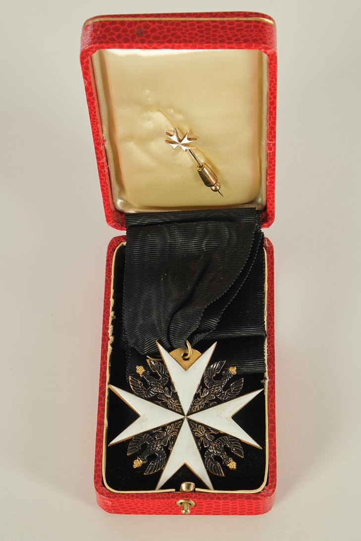 Kreuz der Ehrenritter des Johanniterorden, Ritterorden St. Johannis vom Spital zu Jerusalem, wohl S