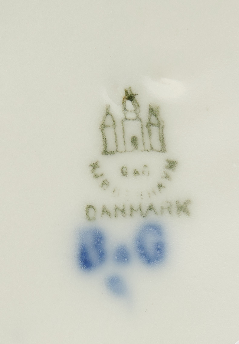 Kaffeekanne, Bing & Gröndahl, Dekor Empire, 24 cm hoch - Image 3 of 3