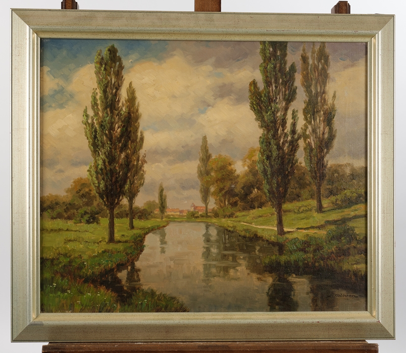 Möhren, Jean (Elberfeld 1876 - 1958, Schüler von Anton Janke, deutscher Maler von Landschaften und - Image 2 of 5