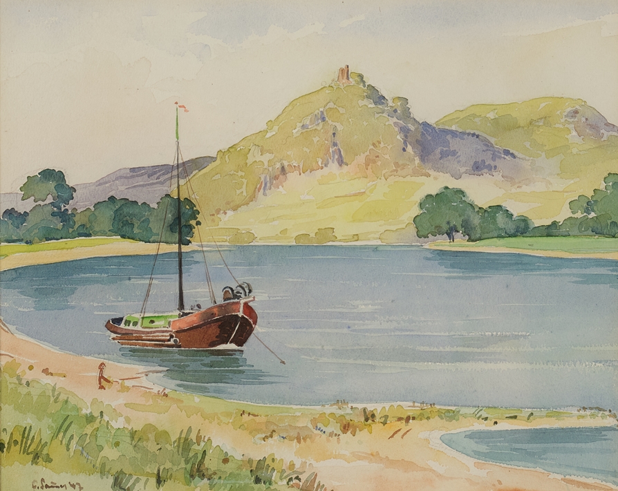 Sauer, Fritz sen. (Hemer 1917 - 1957, in Köln ansässiger Maler und Aquarellist),