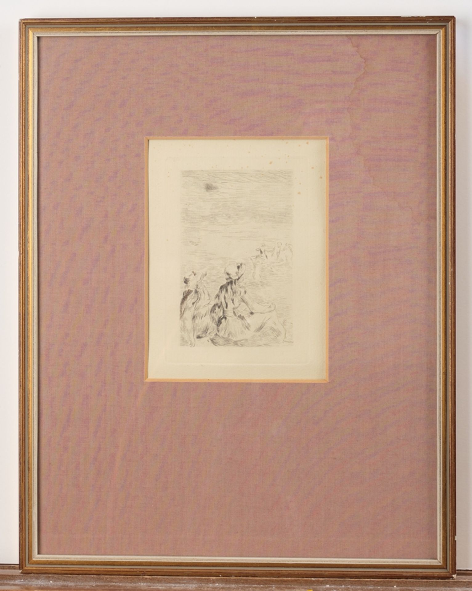 Renoir, Pierre-Auguste (Limoges 1841 - 1919 Cagnes/Nizza, Studium bei Charles Gleyre und Gustave Co - Bild 2 aus 3