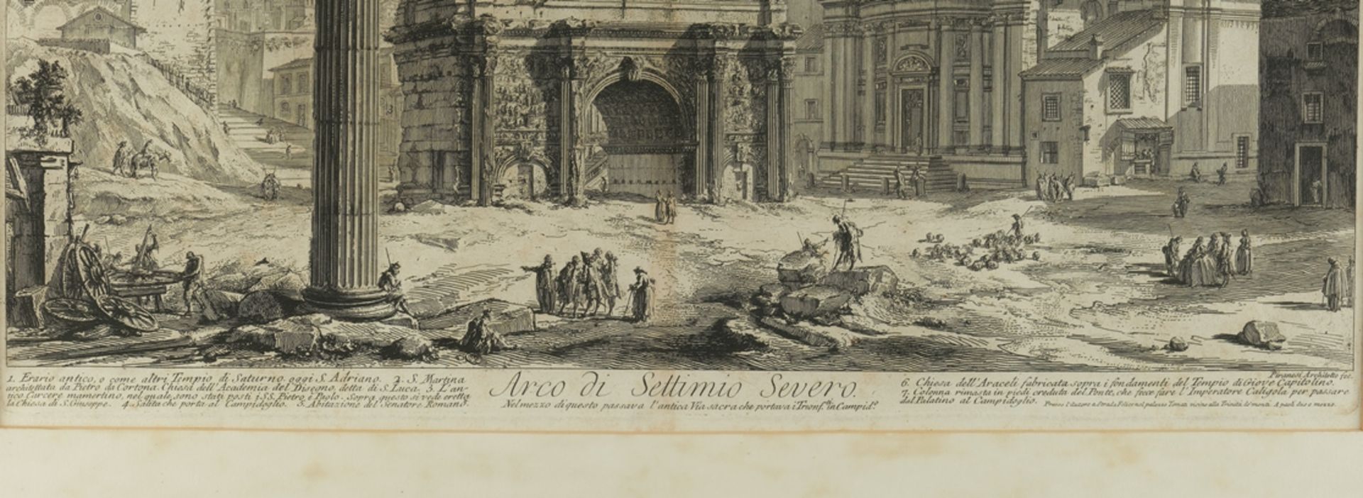 Piranesi, Giovanni-Battista (Rom 1720 - 1778 Rom, Kupferstecher und Radierer), - Image 6 of 7