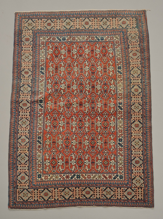 Schirwan-Kasak, Kaukasus, alt, Pflanzenfarben, ca. 1.62 x 1.12 m