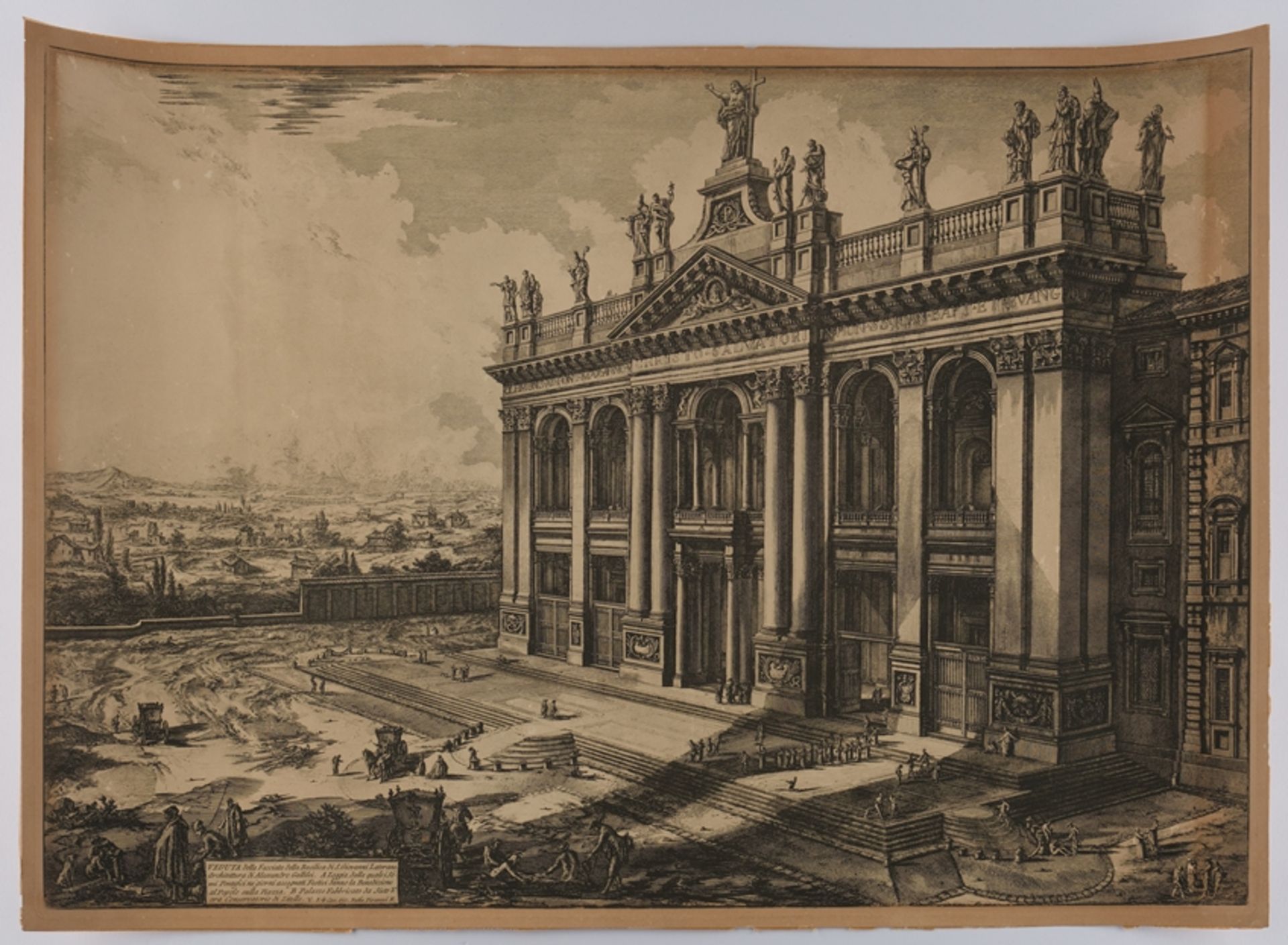 Piranesi, Francesco (Rom 1756 - 1810 Paris, italienischer Kupferstecher und Architekt),