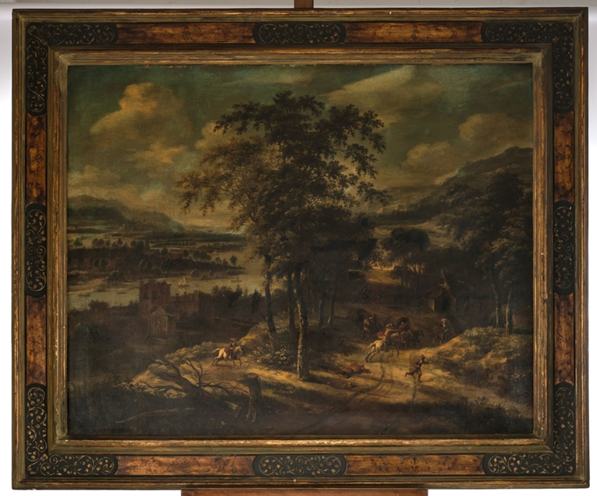 Verburgh, Dionys (1636/37 Rotterdam - 1722 ebda., Landschaftsmaler),  - Bild 2 aus 4