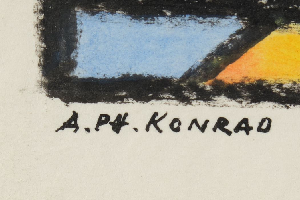 Konrad A.Ph.Konrad, A. Ph. (Deutscher Maler Mitte des 20. Jahrhunderts), - Image 11 of 12