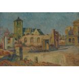 Perfall, Erich Freiherr von (Düsseldorf 1882 - 1961 Düsseldorf, Schüler der KA Düsseldorf, Landscha