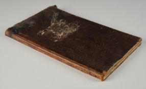 Buch, "Schul-Chronik der Schule Niederzier. Band I", handschriftlich geführt (1814 - 1915) von J. C