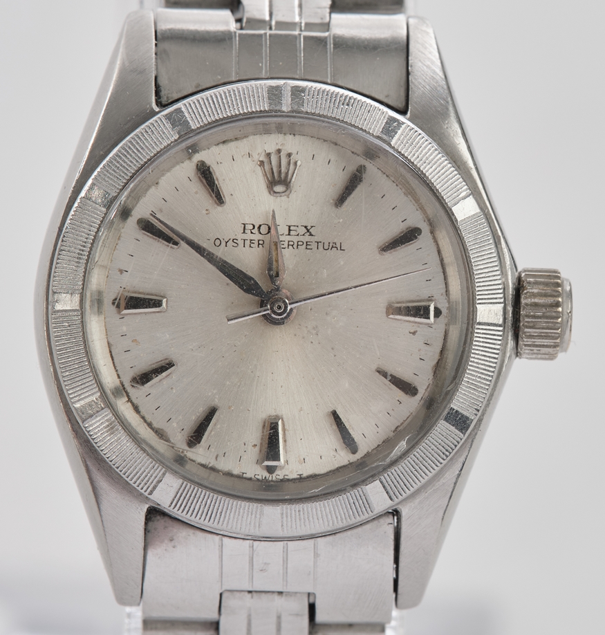 Damenarmbanduhr, Rolex Oyster Perpetual, Schweiz, 1971, Stahl, Automatik, Ref. 6623, Gehäuse 31 x 2 - Image 3 of 6