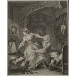 Hogarth, William (London 1697 - 1764 ebda., sozialkritischer englischer Maler und Grafiker) nach,