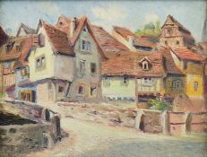 Kintrup, Eduard (Dortmund 1896 - 1959 Bonn, in Bonn tätiger Landschaftsmaler und Grafiker), 