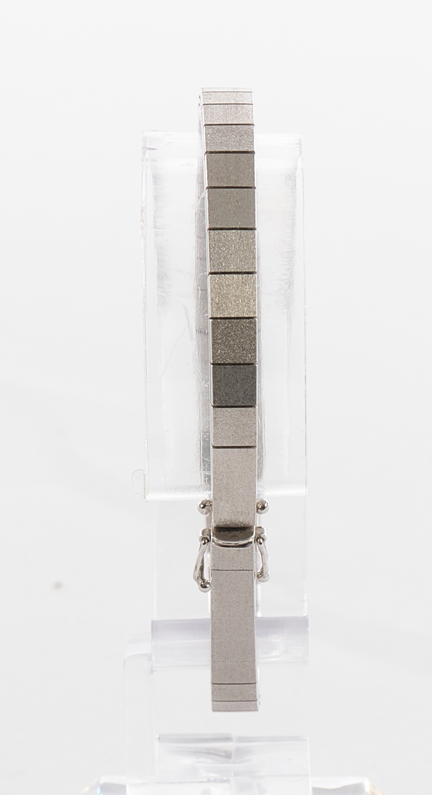 Armband, WG 585, 5 Smaragde zus. ca. 1.34 ct., 10 Brillanten zus. ca. 0.34 ct., 18.7 g - Image 3 of 3
