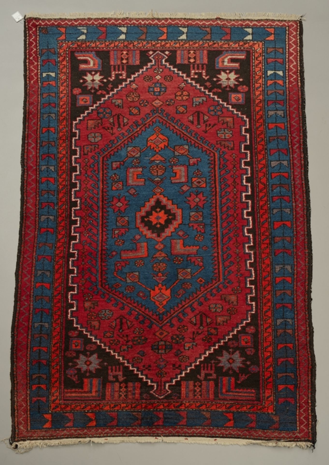 Kurde, ca. 2.10 x 1.35 m, Gebrauchsspuren