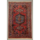 Wiss, Iran, ca. 3.41 x 2.10 m, leicht fleckig