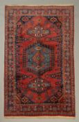 Wiss, Iran, ca. 3.41 x 2.10 m, leicht fleckig