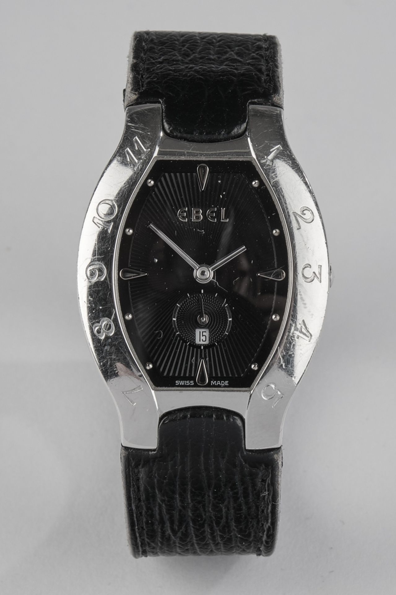 Ebel Lichine, Damenarmbanduhr, Schweiz, um 1999, Ref. 9012431, Gehäuse in Edelstahl, Zifferblatt sc