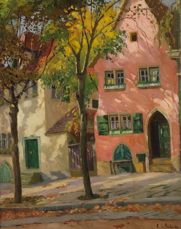 Stübner, Robert Emil (Forst 1874 - 1931 Berlin, Schüler der Kunstschule Breslau und KA Berlin, Bild