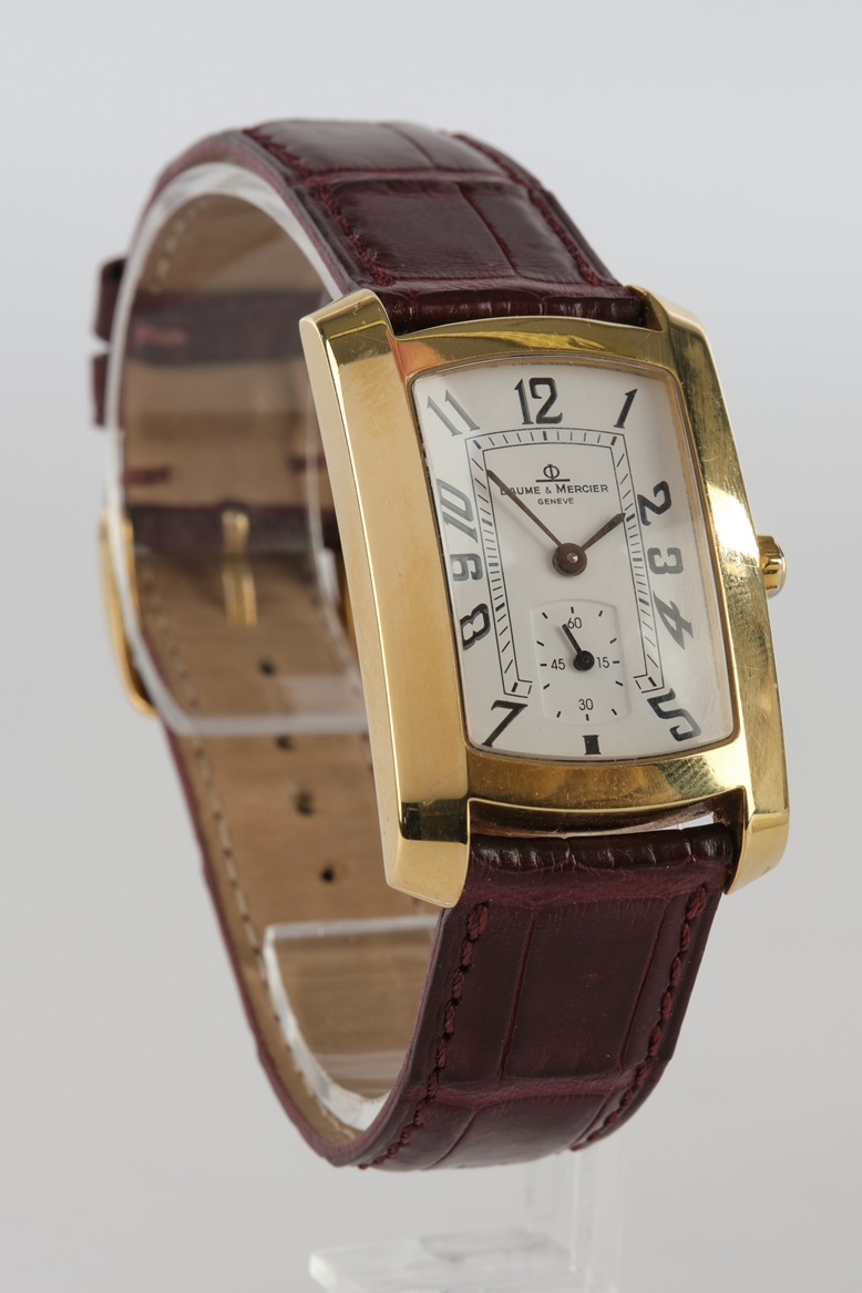 Baume et Mercier, Schweiz, 1996, Herrenarmbanduhr, Modell Hampton Milleis, Ref. MVO 45224, Gehäuse - Image 4 of 5