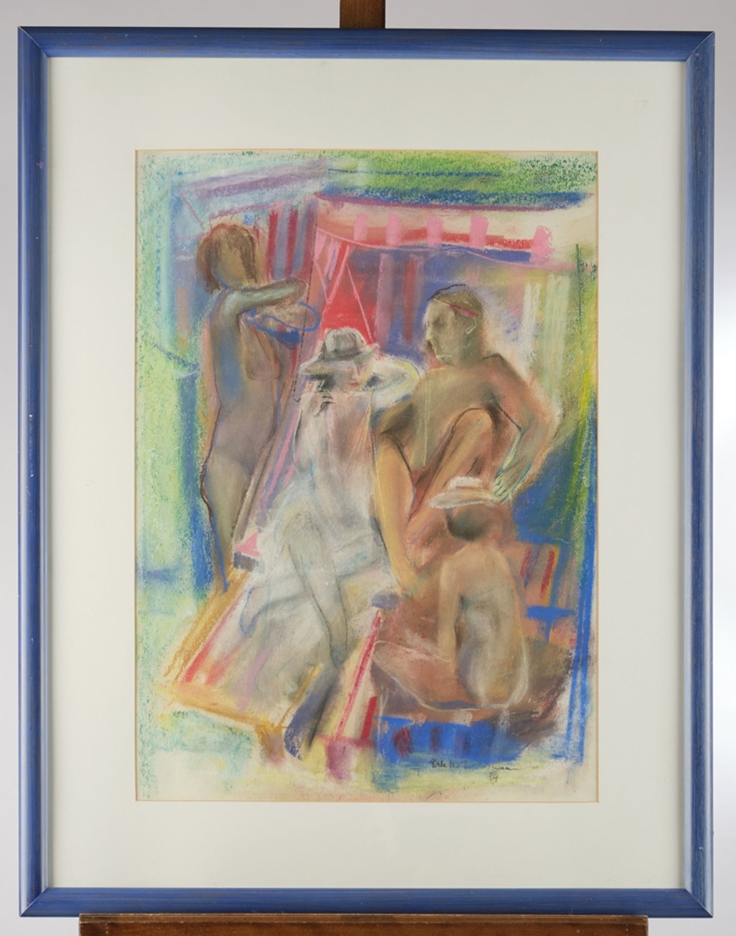 Beckmann, Babette (1920 Hamburg - 2011 Düsseldorf, freischaffende Malerin, Studium an der Hansische - Image 2 of 12