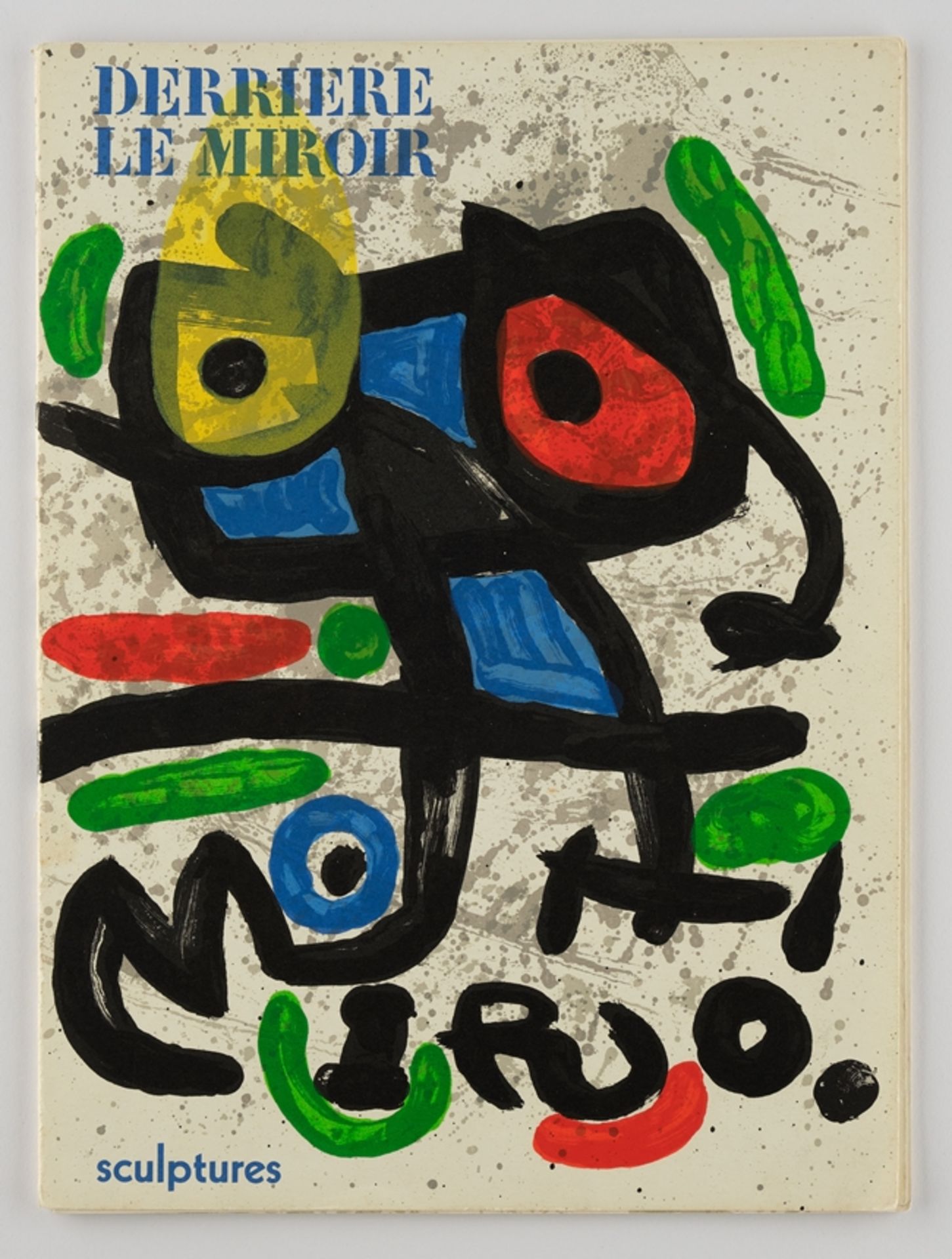 Künstler-Edition "Derriere le Miroir", gestaltet mit Werken des Künstlers Miró, Joan (Montroig 1893