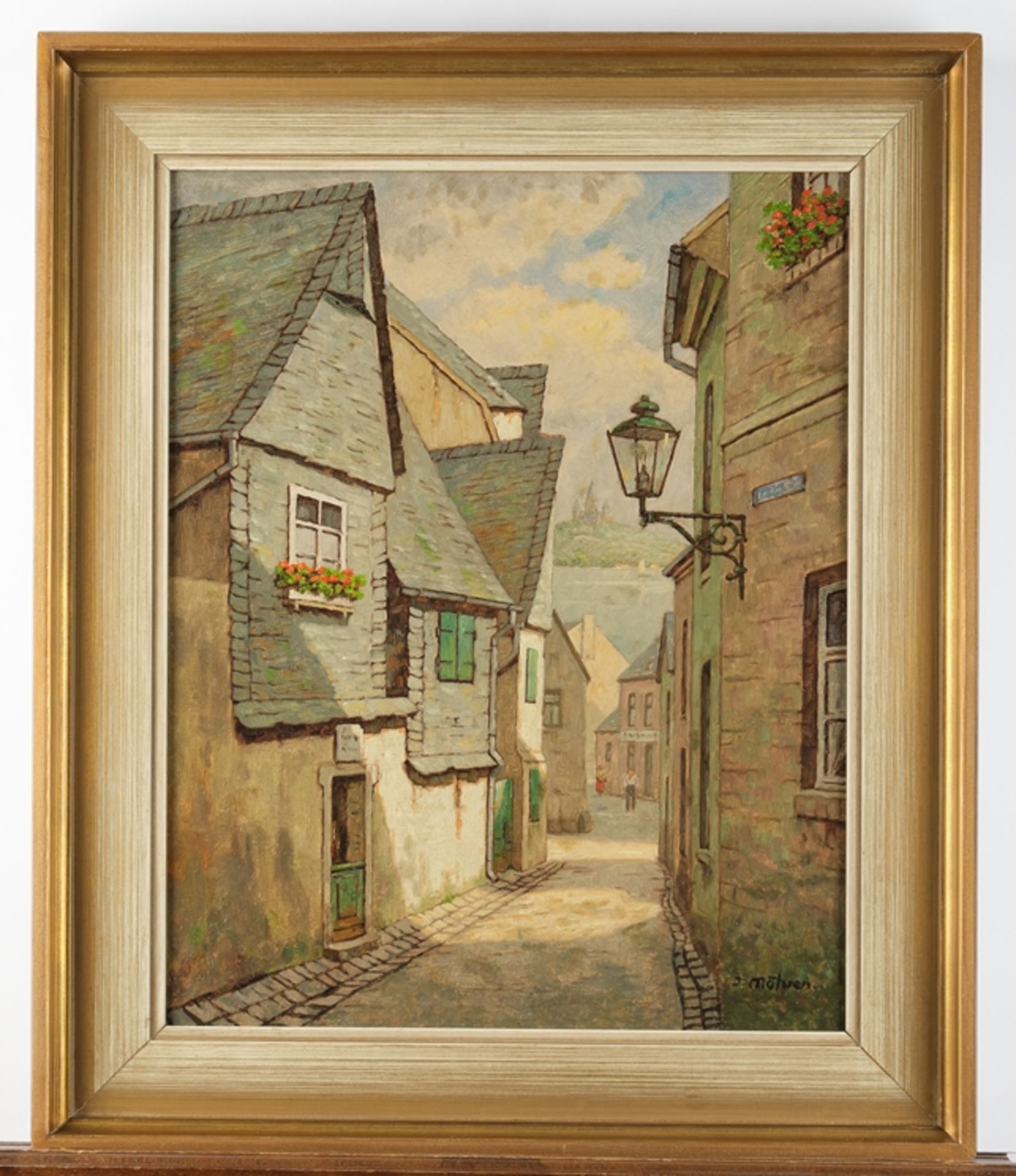 Möhren, Jean (Elberfeld 1876 - 1958 Köln, Schüler von Anton Janke, deutscher Maler von Landschaften - Image 2 of 4