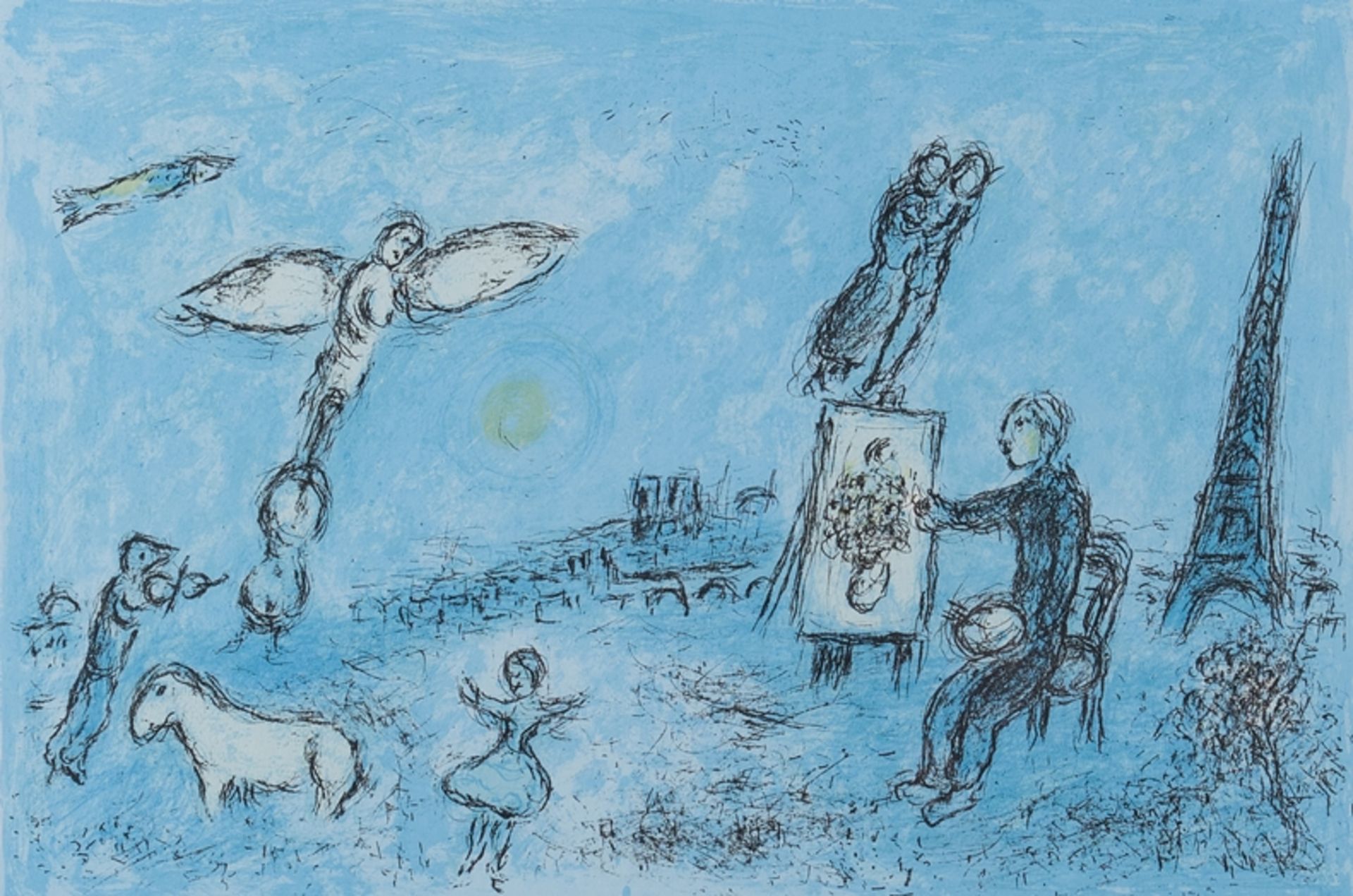 Chagall, Marc (Witebsk 1887 - 1985 Saint Paul de Vence, Russischer Maler und Grafiker), 