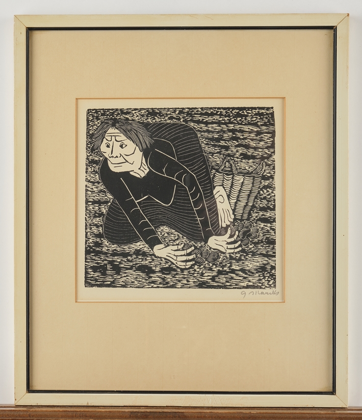 Marcks, Gerhard (Berlin 1889 - 1981 Köln, bedeutender deutscher Bildhauer und Grafiker), - Image 2 of 4