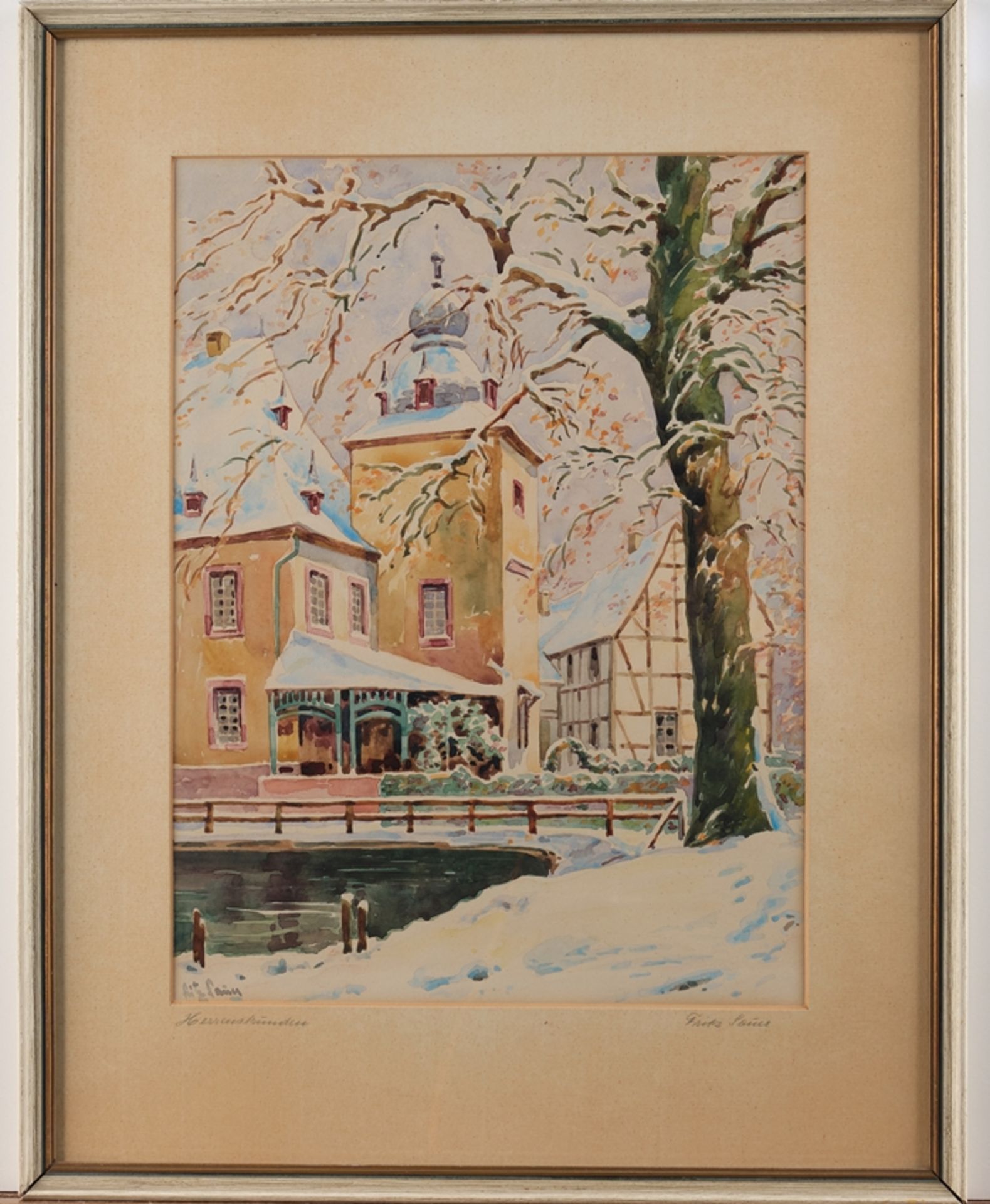 Sauer, Fritz sen. (Hemer 1917 - 1957, in Köln ansässiger Maler und Aquarellist),  - Bild 2 aus 4