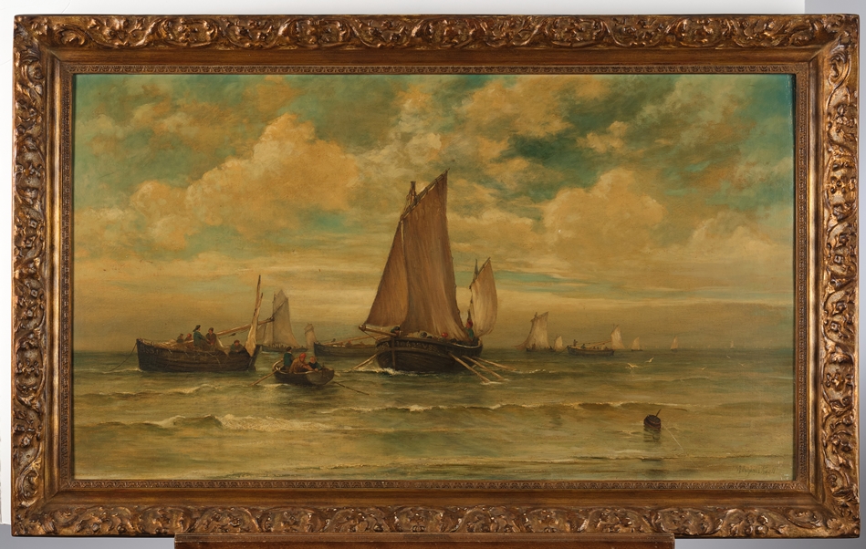 Knell, William Adolphus (Carisbrooke 1801 -1875 London, charakteristisch für sein Werk sind Küstens - Image 2 of 5