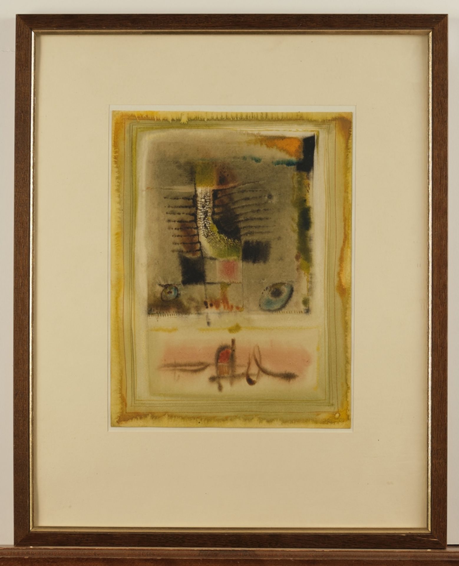 Jaenisch, Hans (Eilenstedt 1907 - 1989 Berlin, deutscher Maler und Aquarellist, Professur Akademie  - Bild 2 aus 4