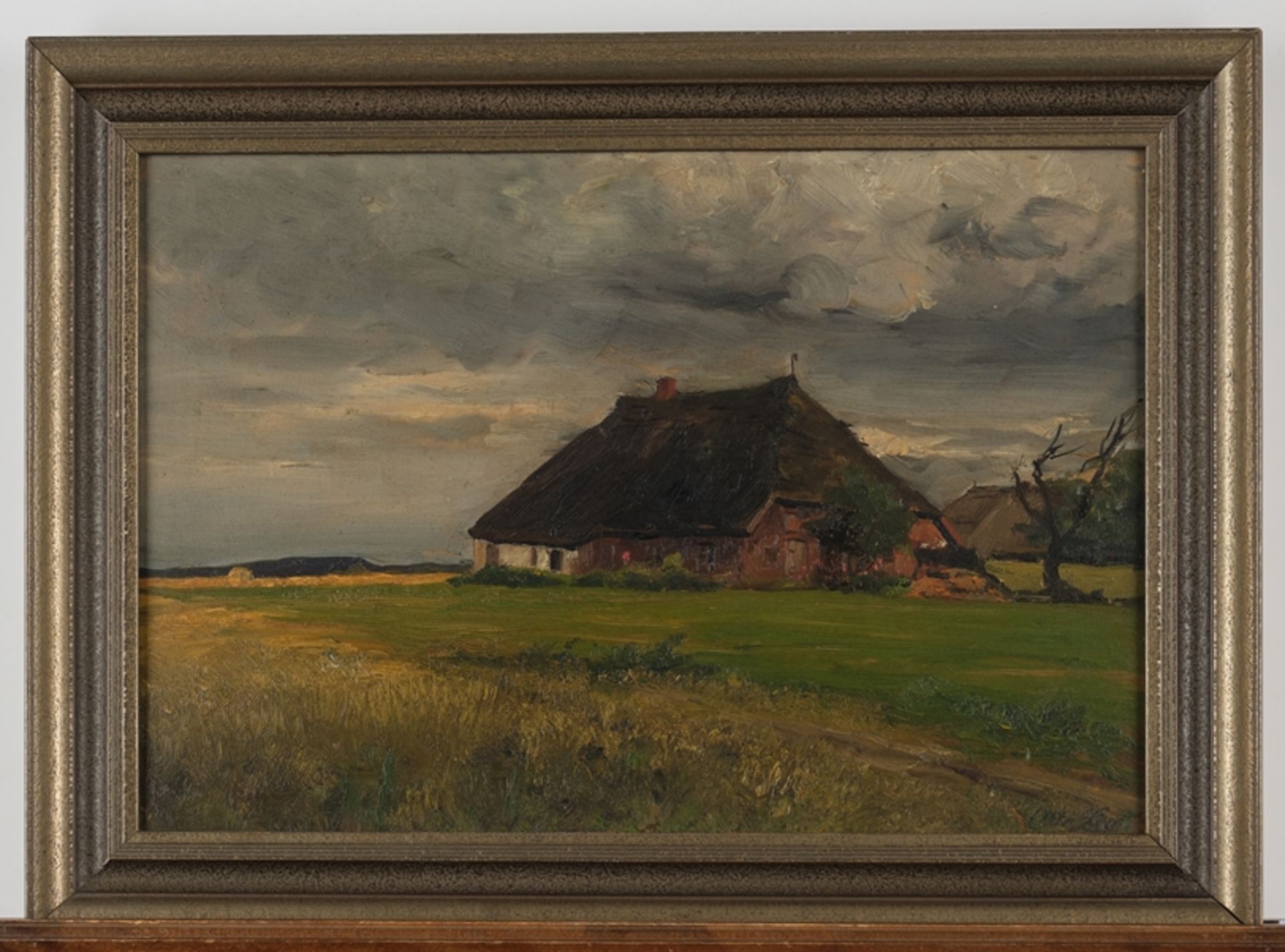 Leu, Otto Friedrich (1855 Düsseldorf - 1922 Bern, Schüler seines Vaters, des Düsseldorfer Landschaf - Bild 2 aus 4