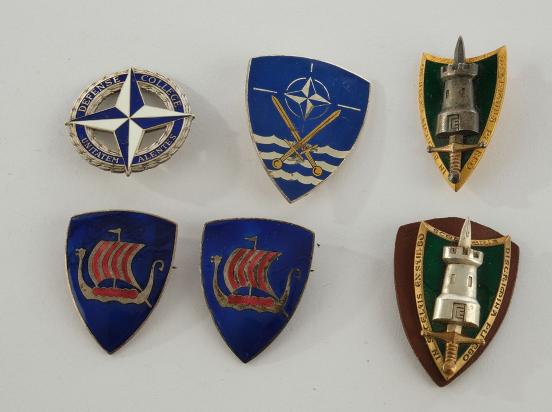 6 Verbandsabzeichen der NATO: