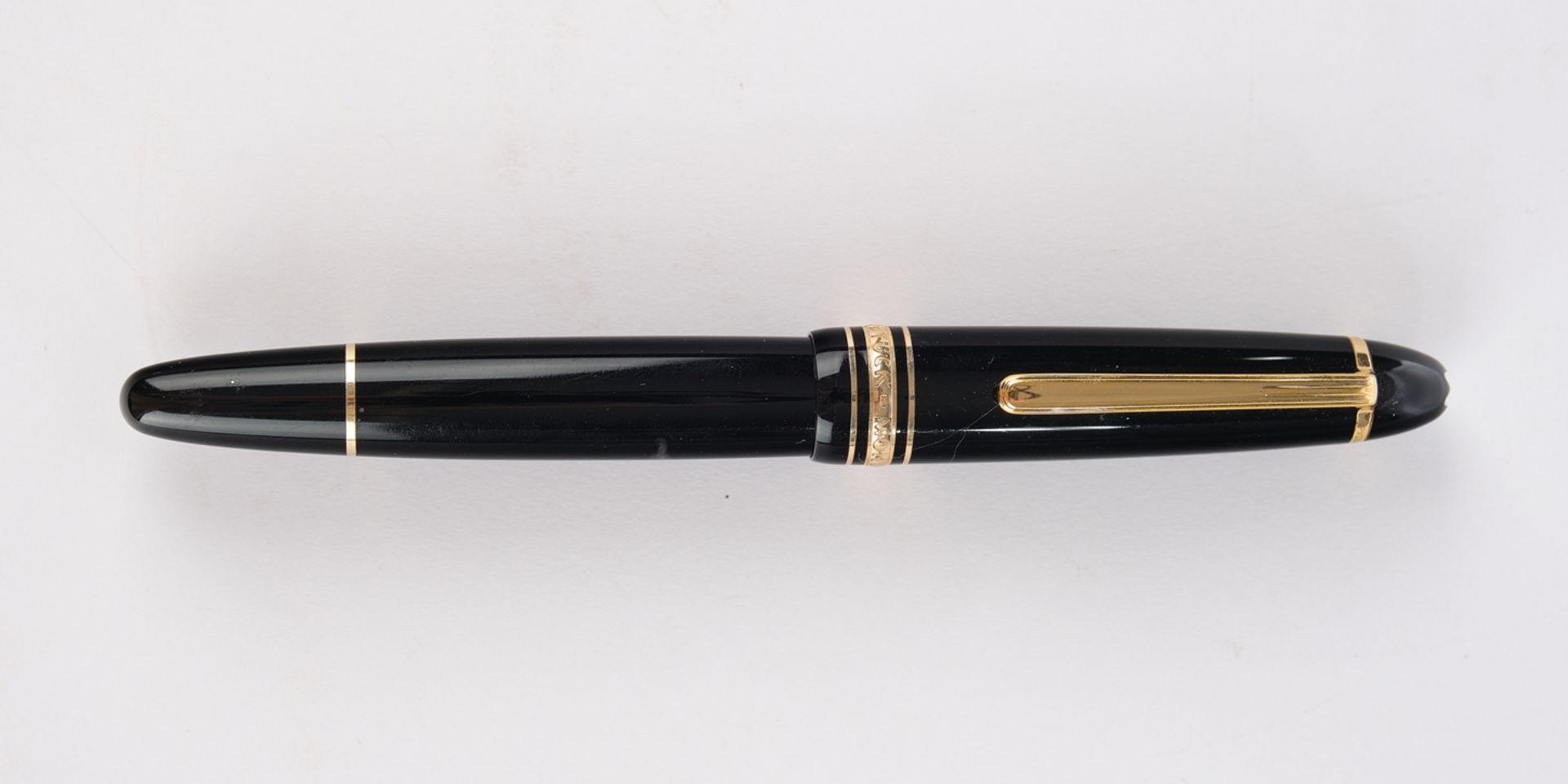 Rollerball, "Meisterstück", Montblanc, Modell 162, nummeriert PV1265097, schwarz/vergoldet, 14.5 cm - Image 3 of 4