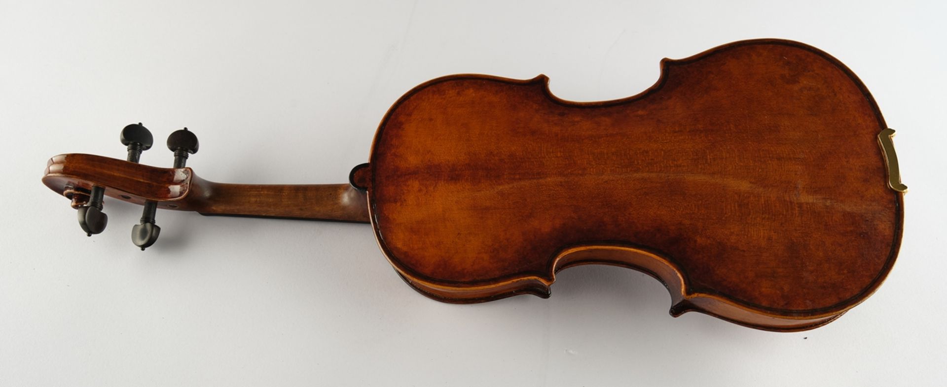 Violine, wohl Replikat, bez. Franciscus Geissenhof (1753 - 1821), im Korpusboden auf einem Etikett  - Bild 8 aus 8