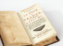 Buch, "Politique nouvelle de la cour de France. Sous le Regne de Louis XIV. Où l'on void toutes fes