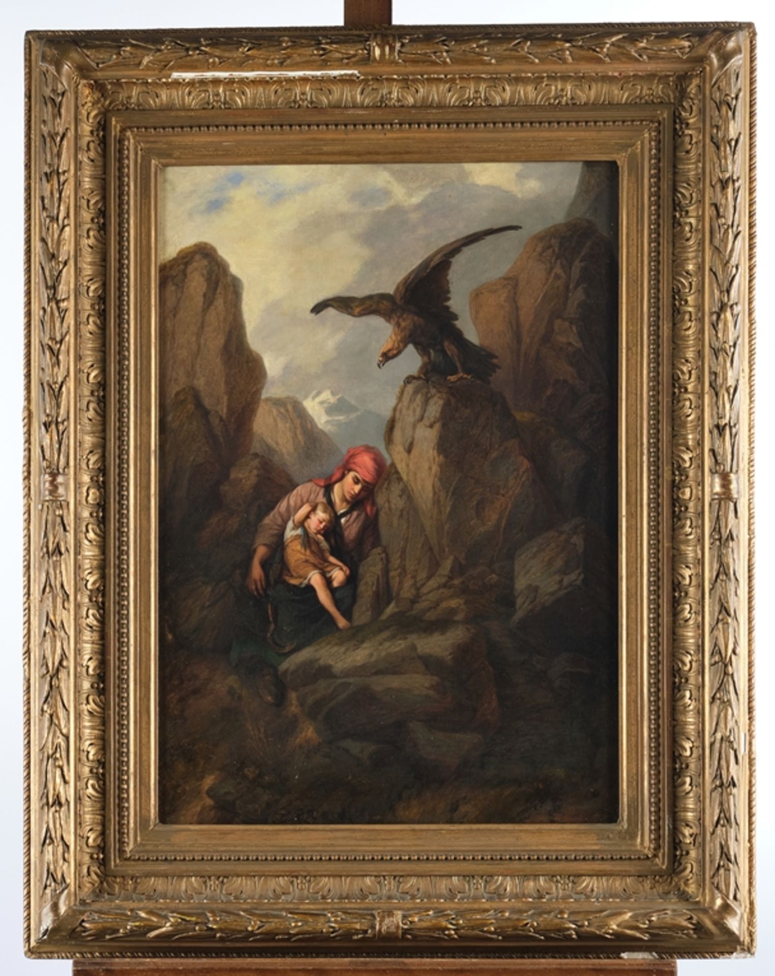 Grund, Johann (1808 Wien - 1887 Baden-Baden, Historien-, Genre- und Porträtmaler, studierte an der - Image 2 of 4