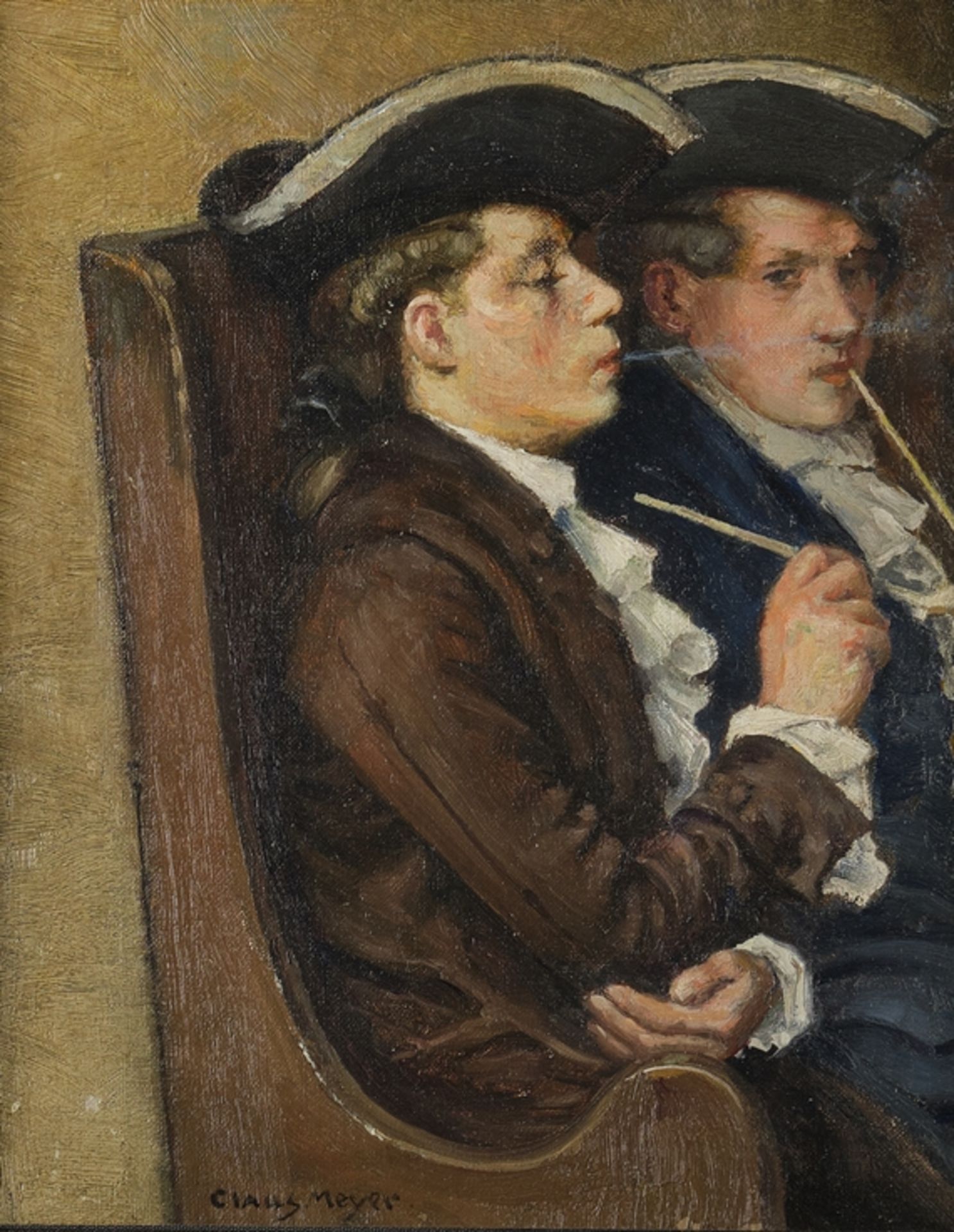 Meyer, Claus, genannt Claus-Meyer (Linden 1856 - 1919 Düsseldorf, Schüler der Kunstgewerbeschule Nü