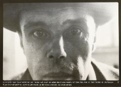 Beuys, Joseph (Kleve 1921 - 1986 Düsseldorf, deutscher Aktionskünstler, Studium und Professur an de