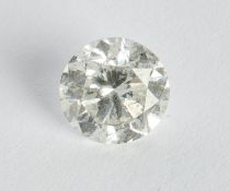 Loser Brillant, ca. 1.20 ct., etwa tcr/p3, ca. 0.26 g