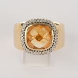 Ring, GG, 585, Citrin, Gerry Weber, 9,1g, RM 58,5