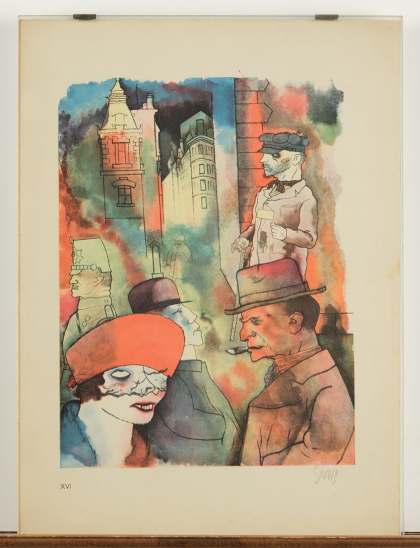 Grosz, George (1891 Berlin - 1959 Berlin, Maler und Grafiker), - Image 2 of 4